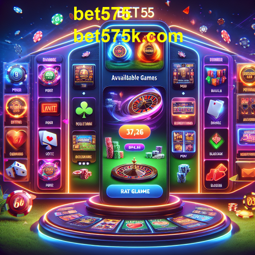 Explorando a Categoria 'Jogos Disponíveis' no Bet575
